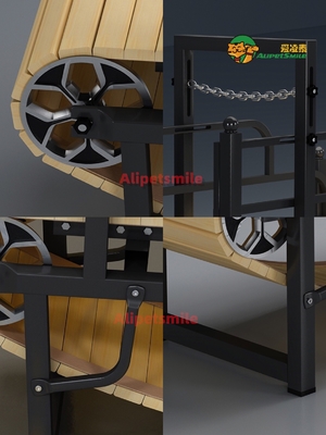 Animales Pequeños Trampolín de entrenamiento para perros personalizado Trampolín para mascotas sin motor Molino de pizarra para perros