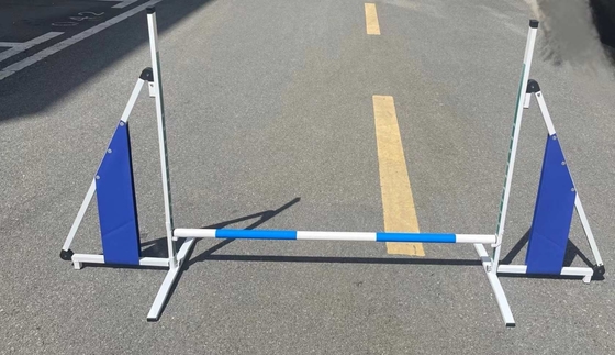 Equipo sostenible de agilidad para perros Suministros plegables de entrenamiento para perros de 15 a 65 cm de altura