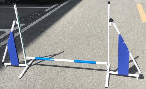 Equipo sostenible de agilidad para perros Suministros plegables de entrenamiento para perros de 15 a 65 cm de altura