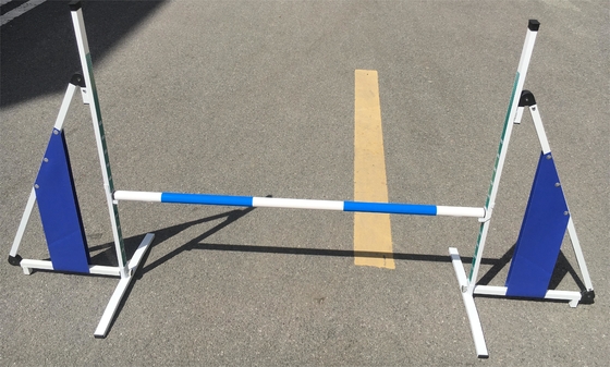 Equipo sostenible de agilidad para perros Suministros plegables de entrenamiento para perros de 15 a 65 cm de altura