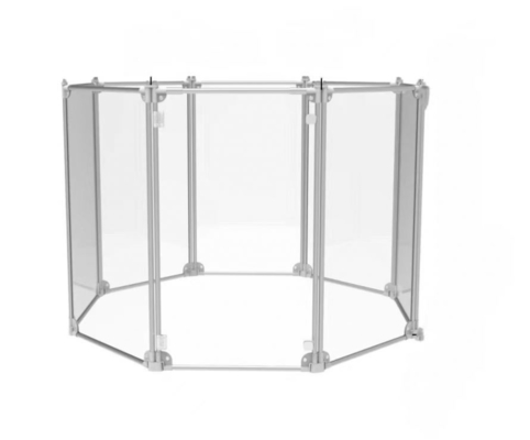 Exercicios para perros de trabajo pesado en interiores PlayPen Paneles portátiles de vallas metálicas para perros energéticos