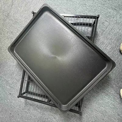 Herramienta de acero inoxidable para perros para tubo cuadrado alambre de hierro anti cama y cuenca de orina