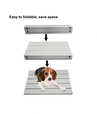Alivio del calor del verano para perros Lavado a mano de aluminio cama de refrigeración para mascotas Otros productos para mascotas
