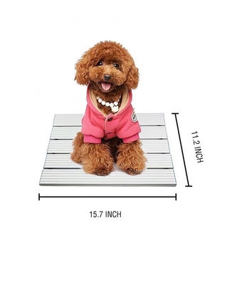 Alivio del calor del verano para perros Lavado a mano de aluminio cama de refrigeración para mascotas Otros productos para mascotas