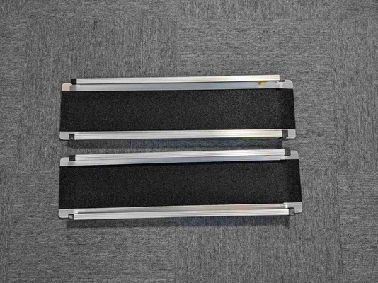 Capacidad de carga de 600 libras Rampa de silla de ruedas de aleación de aluminio para una mayor accesibilidad