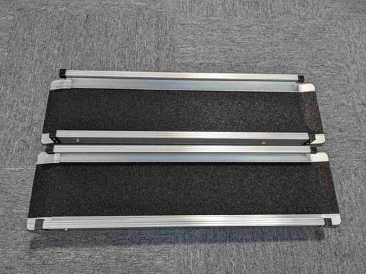 Rampa de scooter de movilidad de aluminio portátil plegable de 36 cm para escaleras escaleras aceras aceras
