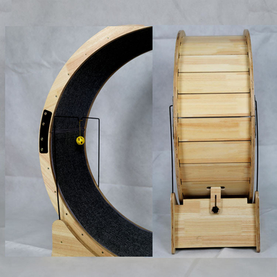 Cuadro de escalada para gatos de fibra de cartón cinta de rodadura para gatos ejercicio silencioso juguete para gatos