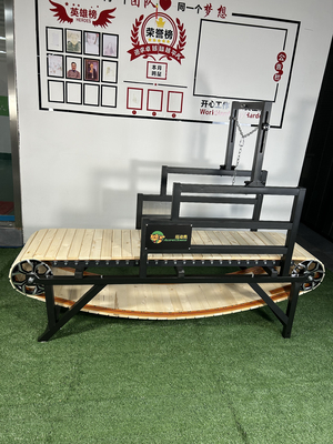 2023 Estilo Caminadora manual para perros de madera para perros grandes Diseño sostenible y duradero