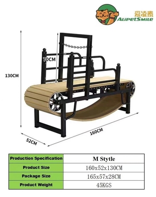 Caminadora de color personalizada para perros pequeños / medianos Alipetsmile Máquina de entrenamiento en interiores