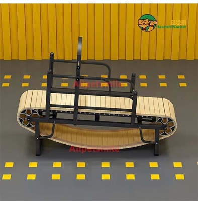 Slatmill de entrenamiento de mascotas de acero inoxidable para perros Trampolín motorizado para perros personalizado