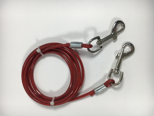 Cuerpo de tracción para mascotas Fijación de pila con cepillo y cuerda de alambre de 5mmx3m Puerto de Shanghai/Nanjing