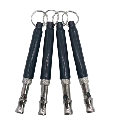 Silbato de entrenamiento de perros de metal ultrasónico con cordón aceptable para sus necesidades OEM ODM