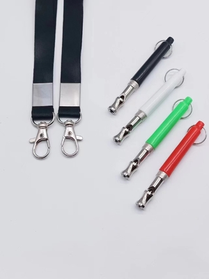 Silbato de entrenamiento de perros de metal ultrasónico con cordón aceptable para sus necesidades OEM ODM