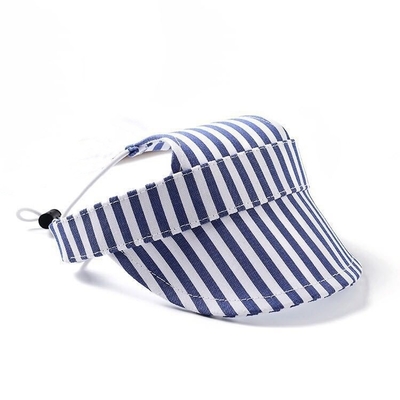 Sombreros deportivos para mascotas con orificio para las orejas gorra de béisbol ajustable para perros con patrón impreso