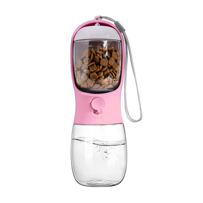 Fuente de alimentación No aplicable Dispensador de agua para mascotas portátil superior con alimentador para beber