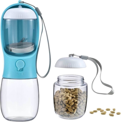 Fuente de alimentación No aplicable Dispensador de agua para mascotas portátil superior con alimentador para beber