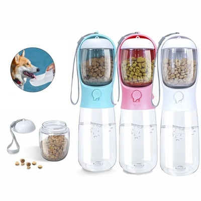 Fuente de alimentación No aplicable Dispensador de agua para mascotas portátil superior con alimentador para beber