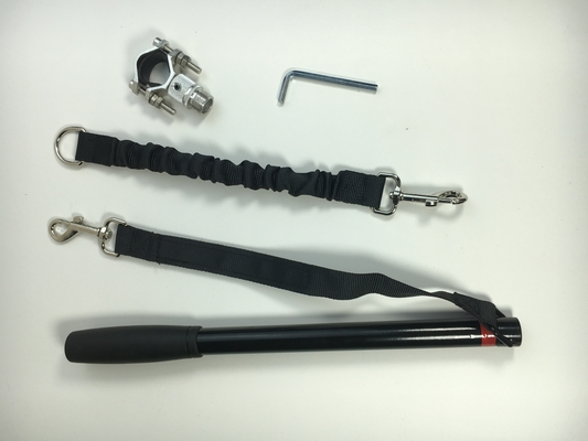 Pedazo de 42,5 cm cuerda de 68 cm de manos libres de bicicleta para perros activos y aventureros