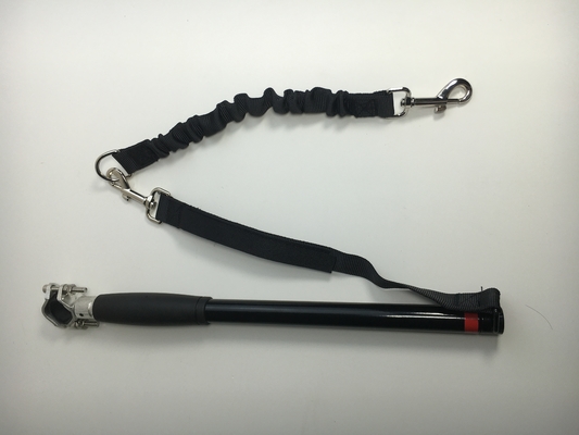 Pedazo de 42,5 cm cuerda de 68 cm de manos libres de bicicleta para perros activos y aventureros