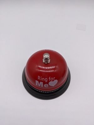 120g de campana de metal conveniente para las necesidades de mesa de conferencias y servicio de bar