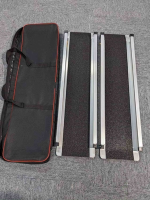 Ancho abierto de 73 cm T3-T8 Rampa de aluminio para escaleras Puertas Escaleras Superficie antideslizante