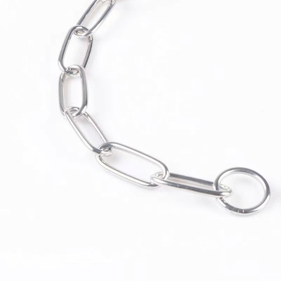 Patrón de animales Cadena de cuello de perro de acero inoxidable para amigos de cuatro patas de moda