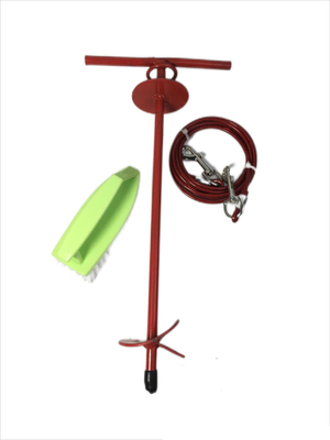 8mx40cm Piel de perro Espiral de tierra de tornillo de tierra de anclaje Pico para trampolín columpios Tienda de mirador