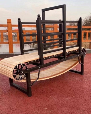 Caminadora de hierro para perros grandes para ejercicio automotor 175cm*52cm*130cm/200cm*58cm*150cm