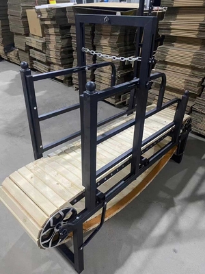 Caminadora de hierro para perros grandes para ejercicio automotor 175cm*52cm*130cm/200cm*58cm*150cm