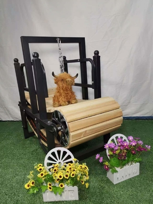 Caminadora de animales de madera personalizada para perros mascotas Caminadora de aluminio
