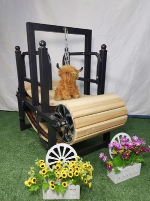 EE.UU. Mercado de perros cinta de correr máquina de caminar de madera para mascotas electrophoresis de aluminio