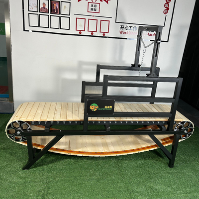 Caminadora para mascotas de interior con logotipo y rendimiento personalizados de construcción de acero inoxidable