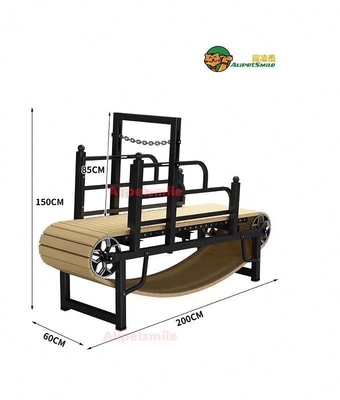 6063/6061/6005/6082/6060 Caminadora para perros de aleación para interiores y exteriores 220 lb Capacidad grande
