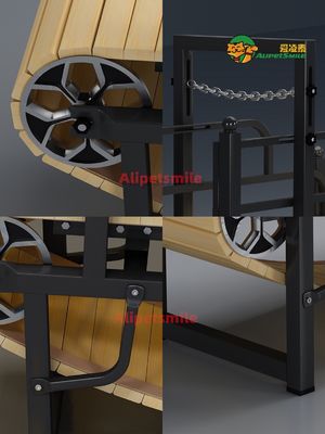 Caminadora motorizada personalizada para perros para el entrenamiento de mascotas Opciones de color y durabilidad