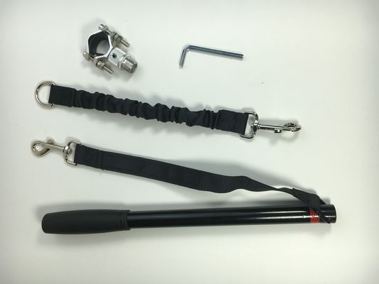 Todas las bicicletas fáciles de instalar Bicicleta correa para perros Seguridad Correa para perros para bicicletas Adecuada para negros