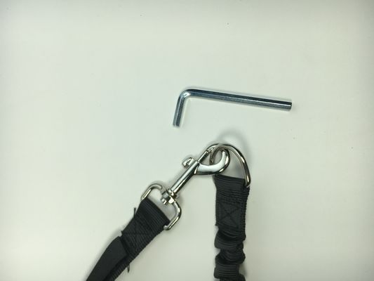 Todas las bicicletas fáciles de instalar Bicicleta correa para perros Seguridad Correa para perros para bicicletas Adecuada para negros