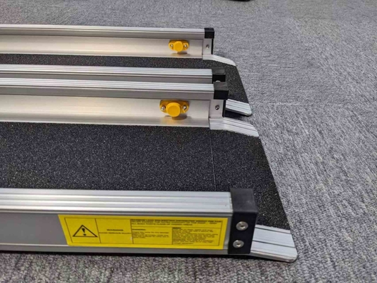 T3-T8 Electroforesis a temperatura Rampa portátil de aluminio para silla de ruedas Escaleras de escalera para perros