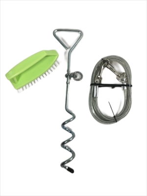100-150 kg/220-330 lbs Capacidad de correa Estaca de perro certificada CE para juegos al aire libre