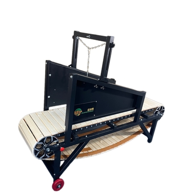 Baffle de entrenamiento para perros de madera de acrílico reemplazable de placa de acero para la agilidad de la cinta de correr
