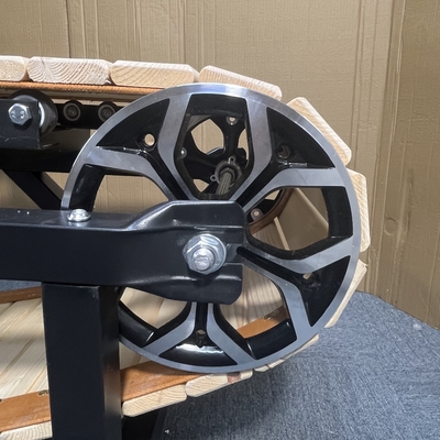 Baffle de entrenamiento para perros de madera de acrílico reemplazable de placa de acero para la agilidad de la cinta de correr