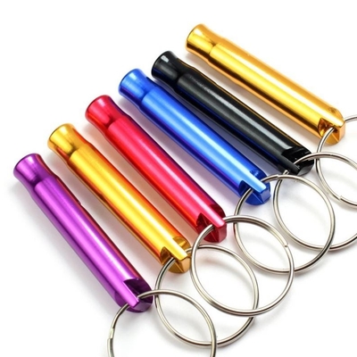 Silver Pet Whistle para el entrenamiento de perros ruidosos Eficaz dispositivo anti-pérdida