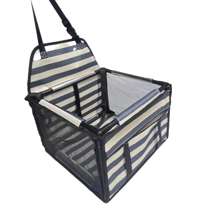 Cajera de transporte de mascotas Amazon Custom Oxford asiento plegable transporte de seguridad de viaje para perros