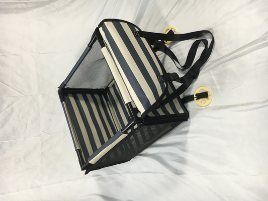 Cajera de transporte de mascotas Amazon Custom Oxford asiento plegable transporte de seguridad de viaje para perros