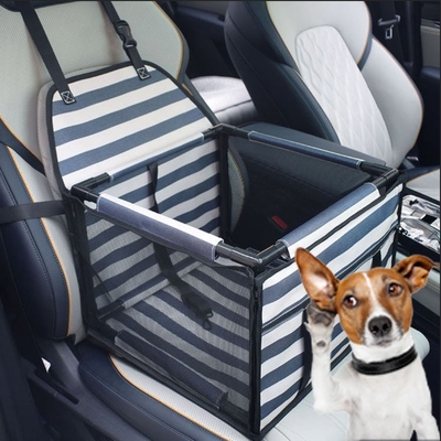 Cajera de transporte de mascotas Amazon Custom Oxford asiento plegable transporte de seguridad de viaje para perros