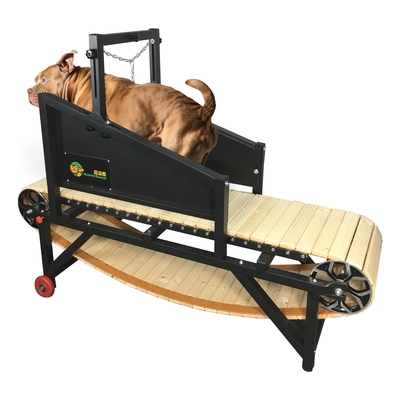 Caminadora de corteza de aluminio para perros para perros grandes/medianos Equipo de ejercicio sostenible