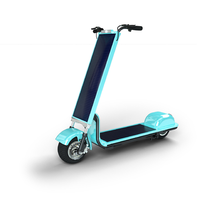 Plegable Solar Inteligente Scooter eléctrico Balance Car Velocidad máxima 18km / h