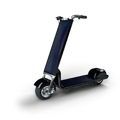 Plegable Solar Inteligente Scooter eléctrico Balance Car Velocidad máxima 18km / h