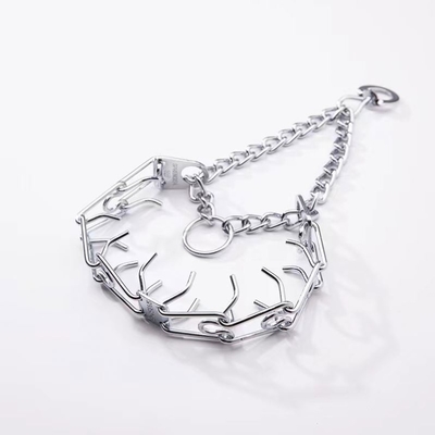 Collar de perro de acero inoxidable con tamaño y material personalizados