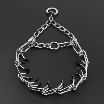 Collar de perro de acero inoxidable con tamaño y material personalizados