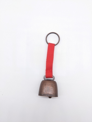 120 mm * 35 mm Antioxidante de metal Campana de vaca Grande para advertir a los osos durante el montañismo